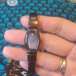 Chocolate Fossil Watch